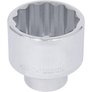 Chrome Socket - 1", 50 mm, 12, Hand/Standard, Standard, ANSI, CDA39-GP-12b, GGG-W-641E
