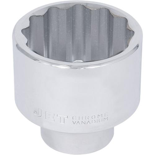 Chrome Socket - 1", 50 mm, 12, Hand/Standard, Standard, ANSI, CDA39-GP-12b, GGG-W-641E