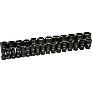 6 Point SAE Socket Set - 3/4", Impact, Deep, 29, Full Lifetime