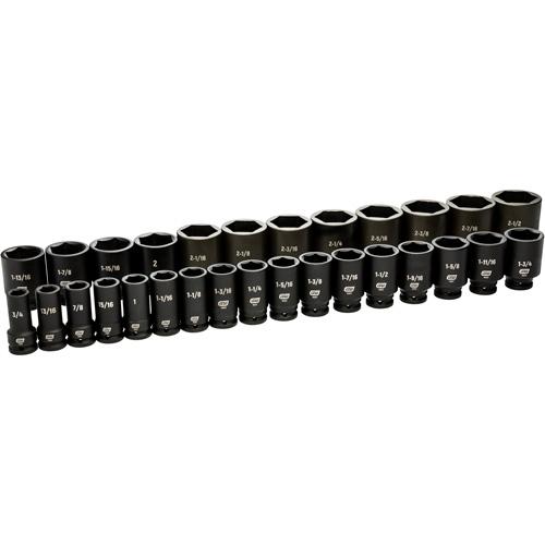 6 Point SAE Socket Set - 3/4", Impact, Deep, 29, Full Lifetime