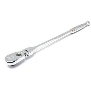 90-Tooth Flex Head Teardrop Ratchet - 17", 1/2", Plain, Full Lifetime