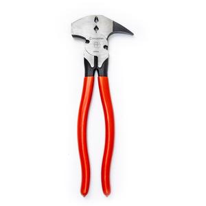 Dual Staple Grip Joint Fence Tool Pliers with Dipped Handle - 10", Full Lifetime
