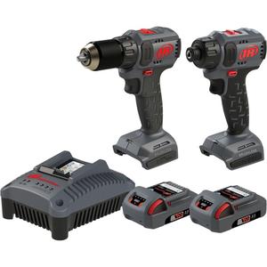 Compact Drill & Screwdriver Cordless Combo Tool Kit - 20 V, Lithium-Ion, 3 Years Tool, 2 Years Battery, 3 Years Charger, 7" Drill/Driver, 5" Screwdriver, 450 in.-lbs., 1/2" Keyless Drill/Driver