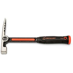 Brick Hammer - 15 oz., Polished, Solid Steel, 7", Full Lifetime, 2", 12", Alloy Steel