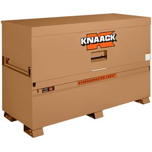 Model 90 Piano Box with Padlock - Tan, 72", 30", 49", Model 90 Piano Box; KNAACK Padlock, 3 Years, 57.5 cu ft, 16 GA Body & 7 GA Skids