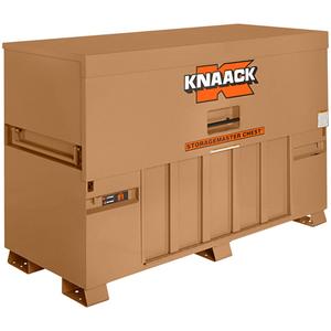 Model 91 Piano Box with 2 Padlocks - Tan, 72", 30", 49", (1) Model 91 Piano Box; (2) KNAACK Padlocks, 3 Years, 57.5 cu ft, 16 GA Body & 7 GA Skids