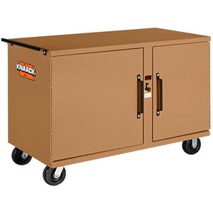 Model 58 heavy-Duty Rolling Workbench with Padlock - Tan, 54-1/4", 26", 37-3/10", Steel, Model 58 Heavy-Duty Rolling Workbench; Padlock, 3 Years, 16 GA Body, 12 GA Top & Bottom