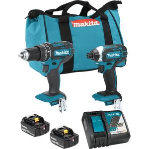 LXT Cordless Impact Driver & Hammer Drill/Driver Combo Kit - 18 V, Lithium-Ion
