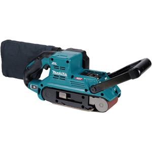 40Vmax XGT Brushless Belt Sander (Tool Only) - 3" Wx 21" L, 40 V, Dust Bag (122G84-1); Cork Rubber Plate (193199-9); Carbon Plate (422B89-4), 390 - 1,540 ft/min. (120 - 470 m/min.), 2.5 m/s², 87 dB(A)