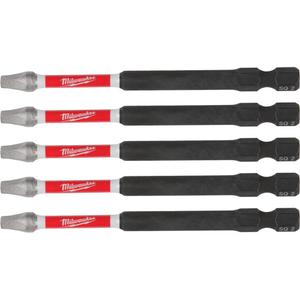 SHOCKWAVE™ Impact Recess Power Bits - Square, 2, 3-1/2"