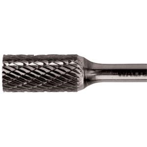 Double Cut Cylindrical Carbide Burr - 1/2", 1/4", 1", Stainless Steel & Steel