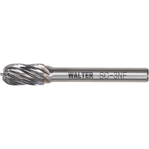 Carbide Burr - SC-3, 3/8", 6", 3/4", Cylindrical Round Nose