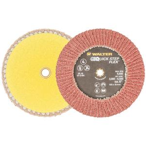 QUICK-STEP™ FLEX Flap Disc - 40, 60, 80, 120, 6", None, Aluminum Oxide, 29