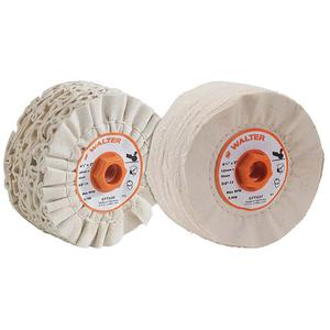 Multi-ply Buffing Drum - 4-3/4", Cotton, 5/8"-11, 2", 3800, 1700-2200