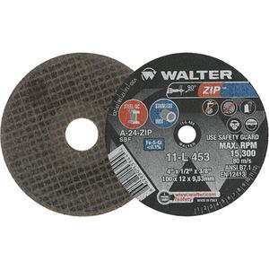 Zip™ Cut-Off Wheel - 4", 1/2", 3/8", 19100, 1, A-24-ZIP