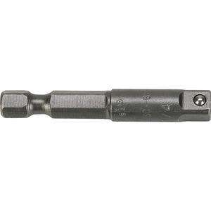 Hex To Male Square Drive Extension - 1/2", 2", Ball