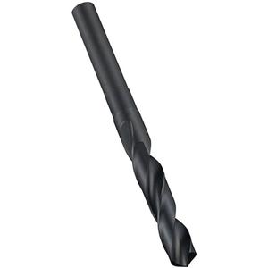 Reduced Parallel Shank Drill Bit - High Speed Steel, 16 mm, 0.6299", 157 mm, 84 mm, 118°, 1/2", Steam Oxide