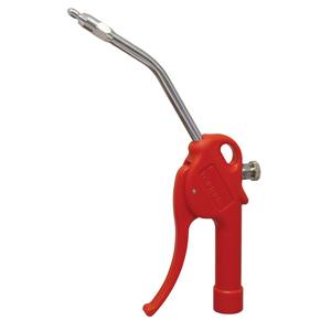 Airpro Silent Blow Guns With Control Throttle Screw - 1/4 NPT, 150 PSI, 150 PSI, Safety, Red