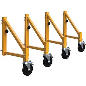 Mobile Work Scaffolding - Maxi Square Steel Scaffolding Accessories - Outrigger, 19-1/4", 24"