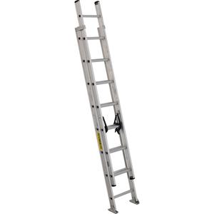 Industrial Heavy-Duty Extension Ladders (3200D Series) - 13', Aluminum, 300 lbs., 18", D, 1A, 1A, 16', 20', 24', 28', 32', 36', 40', 16', 13'