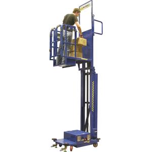 Power Stocker Lifts - 17', 11.67', 450 lbs., Battery, 54", 36", 83", 12'