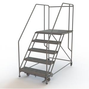 Mobile Work Platform - Steel, 5, 50", 36", 36", Serrated, 36", 71", 36", 50