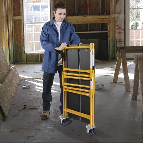 Jobsite Series™ 4' Basic Mini Scaffold Kit - Steel, 45-3/4", 41", 22 1/2" x 41" x 45 3/4" - Image 2