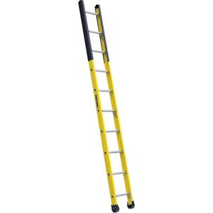 Single Manhole Ladder - 10', Fibreglass, 375 lbs., 14.50", Round, 1AA, 1AA