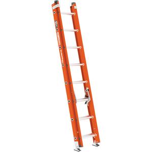 BuildMan® Extension Ladder - 16', Fibreglass, 300 lbs., D, 1A, 1A, 13', 9' 5" (2.9 m), 8' (2.4 m)