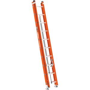 BuildMan® Extension Ladder - 20', Fibreglass, 300 lbs., D, 1A, 1A, 17' 4" (5.3 m), 13' 4" (4.1 m), 10' (3 m)