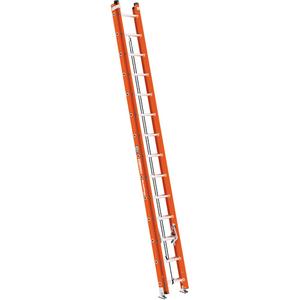 BuildMan® Extension Ladder - 28', Fibreglass, 300 lbs., D, 1A, 1A, 27' 10" (8.5 m), 25' 4" (7.7 m), 21' 1" (6.4 m)