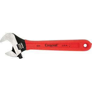 Crescent Adjustable Wrenches - 8", 1-1/8", Black, Plain