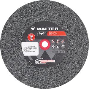 Bench Grinding Wheels - 8", 1", 1", Coarse/24, 3600, 1