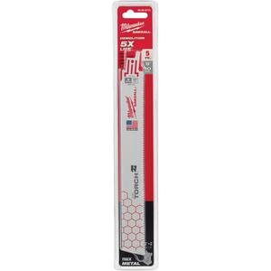 The Torch™ Ice Hardened™ Sawzall® Blade - 9", 1", 0.042", 10, Bi-Metal