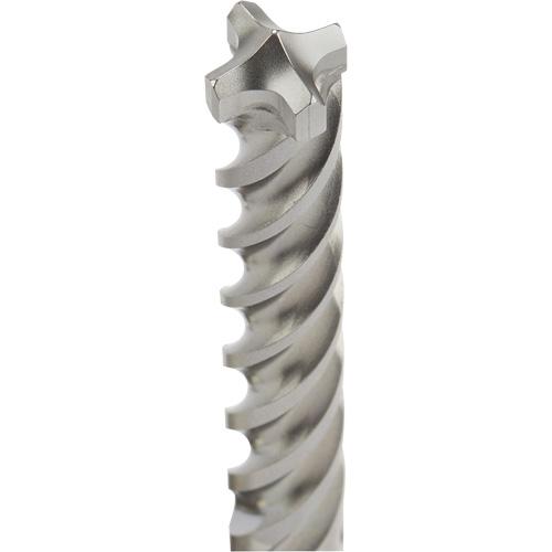 MX4™ 4-Cutter SDS-Plus Rotary Hammer Drill Bit - Carbide, 5/8", 16", 18", SDS-Plus