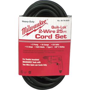 2-Wire Quik-Lok® Cord