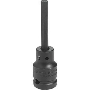 Impact Bit Socket - Hex, 1/2", 12 mm, 3-1/4"