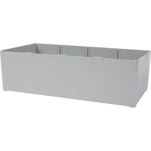 Bin - 3.75", 6.13", 12", Grey, Plastic