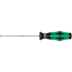 Slotted Screwdriver - 3.5 mm, 4", Round, Plastic, 7-1/8", Slotted