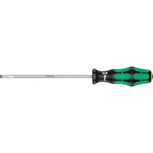 Slotted Screwdriver - 1/4", 6", Round, Plastic, 9-3/4", Slotted