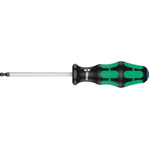 Hex Plus Screwdriver 5.0 mm - 5 mm, 4", Round, Plastic, 8-1/16"