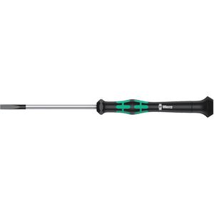 Micro Series Precision Screwdriver - Slot Cabinet, 4 mm, 3-1/8", Round, Plastic, 6-31/32"