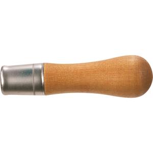Metal Ferruled File Handle - Wood