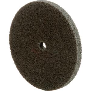 Standard Abrasives™ Unitized Wheel - 3", 1/4", Fine, 1/4", Aluminum Oxide