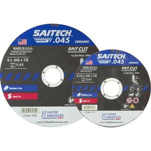 Cut-Off Wheel - 14", 0.045", 5/8", 19000, 1, Aluminum Oxide/Ceramic