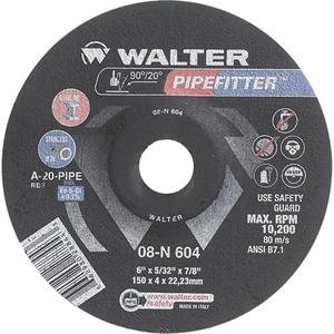 PIPEFITTER™ Grinding Wheel - 5", 5/32", 7/8", 12200, 27, A-36-PIPE