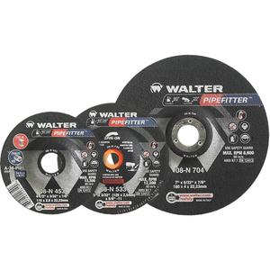 Pipe Fitter™ Depressed Centre Grinding Wheels - 7", 5/32", 7/8", 6800, 27, A-20-PIPE