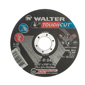 Toughcut™ Reinforced Cut-Off Wheel - 4-1/2", 5", 6", 7", 9", 3/32", 7/8", 13300, 1, Aluminum Oxide, A-30