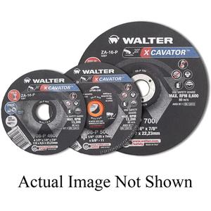 XCAVATOR™ Grinding Wheel - 4-1/2", 5", 1/4", 5/8"-11, 13300, 27, Zirconium