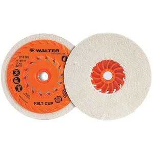 Cup Polishing Disc - 5", 1/2", 5/8", 10500, 2000-4000